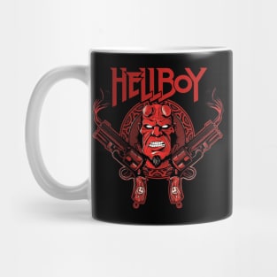 Hellboy Crest (Black Print) Mug